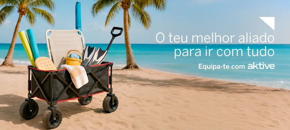 Carrinhos Aktive — o teu melhor aliado para ir com tudo